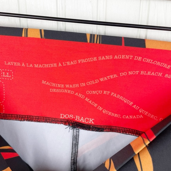 Volt Design No 271 Ode Face Abstract Print Leggings Art to Wear Artsy Medium - Picture 8 of 8